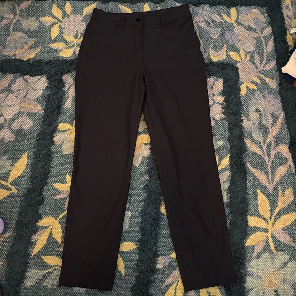 NWOT Lululemon City Trek Trouser Black size 6 Women’s  Dress Pant flat front